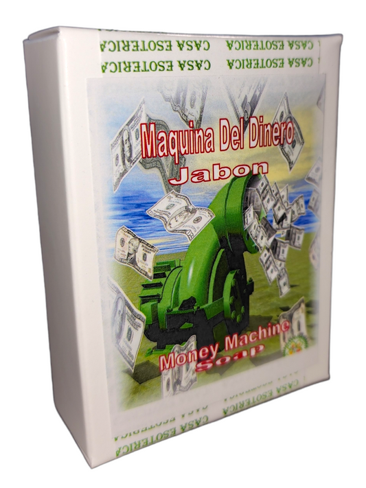 Money Machine (maquina Del Dinero)-Spiritual soap 2.7oz