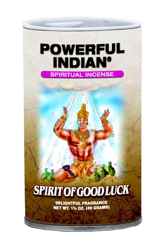 Incense Powder 1.75oz- THE SPIRIT OF GOOD LUCK