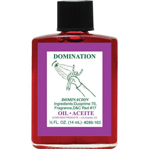 DOMINATION -SPIRITUAL MAGICK INDIO OIL