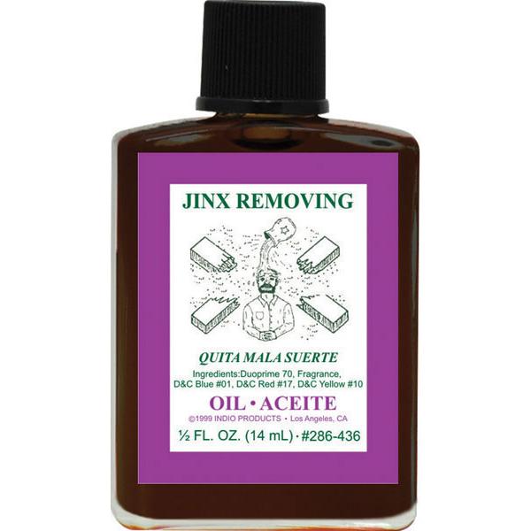 JINX REMOVING -SPIRITUAL MAGICK INDIO OIL