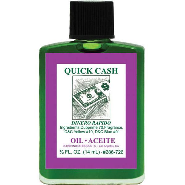 QUICK CASH -SPIRITUAL MAGICK INDIO OIL