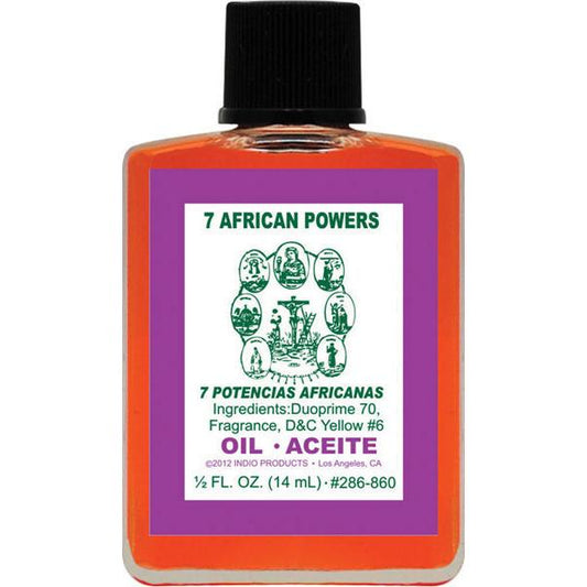 SEVEN AFRICAN -SPIRITUAL MAGICK INDIO OIL