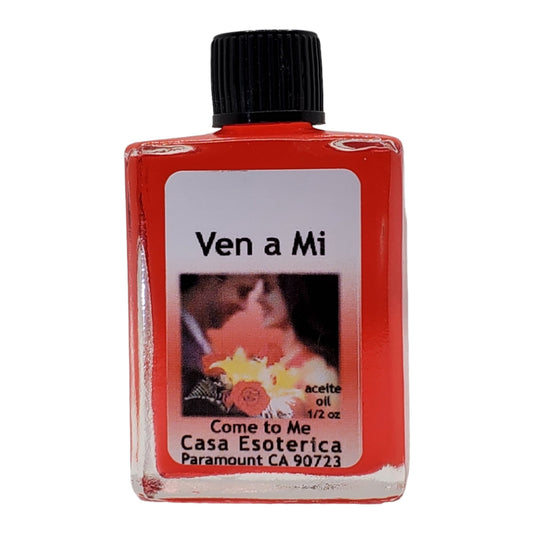 Come to Me(Ven a Mi Aceite) Oil -Attraction & Love Spell - For Drawing Romance & Desires-0.5 FL OZ