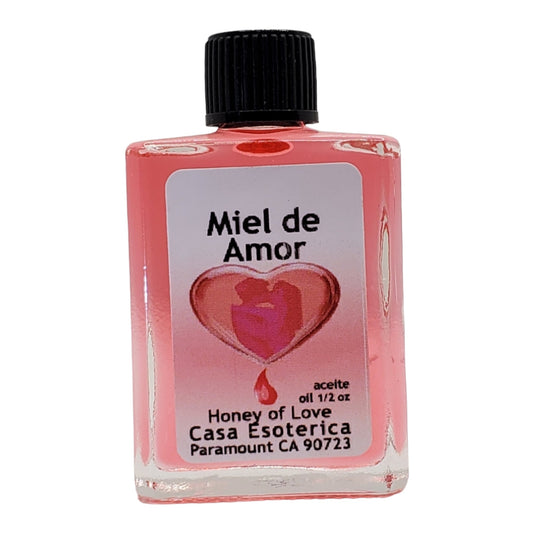 Honey of Love Oil (Miel de Amor Aceite)  - Romance Spell - Attract & Sweeten Relationships with Love & Affection-0.5 FL OZ