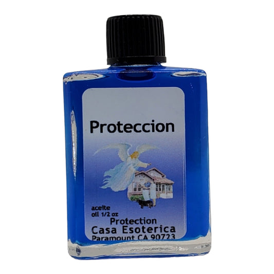 Protection Oil (Proteccion Aceite)  - For Safety & Defense - Against Negative Energy & Harm-0.5 FL OZ
