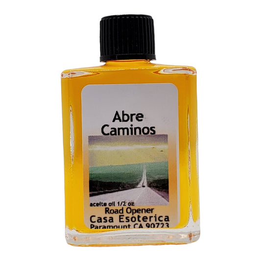 Road Opener Oil (Abre Caminos Aceite) - Orange - For Clearing Obstacles & Aiding Success-0.5 FL OZ