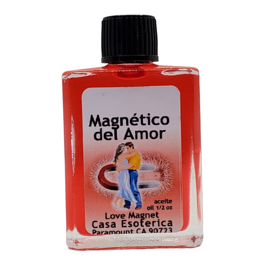 Love Magnet Oil (Magnetico del Amor Aceite)  - Attraction Spell - Draw Love & Romance into Your Life-0.5 FL OZ