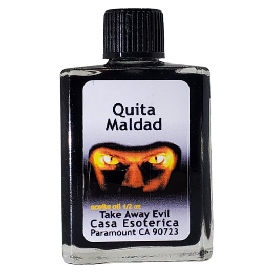 Take away Evil oil (Quita Maldad Aceite) -Evil-Banishing Take Away Oil for Protection and Cleansing-0.5 FL OZ