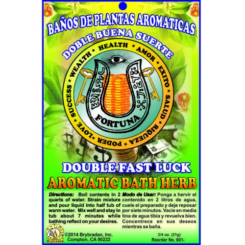 Aromatic Bath Herb Double Fast Luck