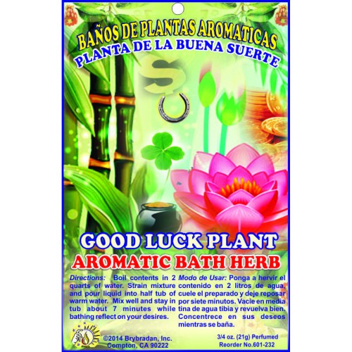Aromatic Bath Herb Good Luck Plants