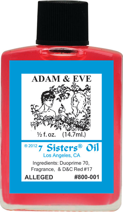 ADAM & EVE-SPIRITUAL MAGICK 7SISTER'S OIL