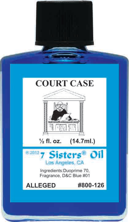 COURT CASE-Spiritual Magick 7Sister's Oil