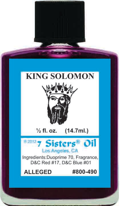 KING SOLOMON-SPIRITUAL MAGICK 7SISTER'S OIL