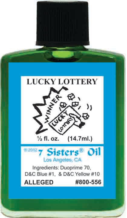 LUCKY LOTTERY-SPIRITUAL MAGICK 7SISTER'S OIL