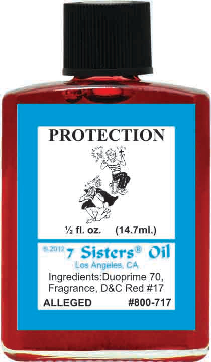 PROTECTION-SPIRITUAL MAGICK 7SISTER'S OIL