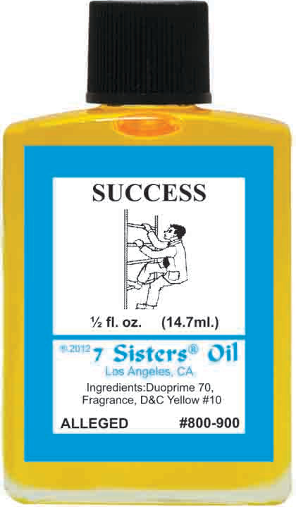 SUCCESS-SPIRITUAL MAGICK 7SISTER'S OIL
