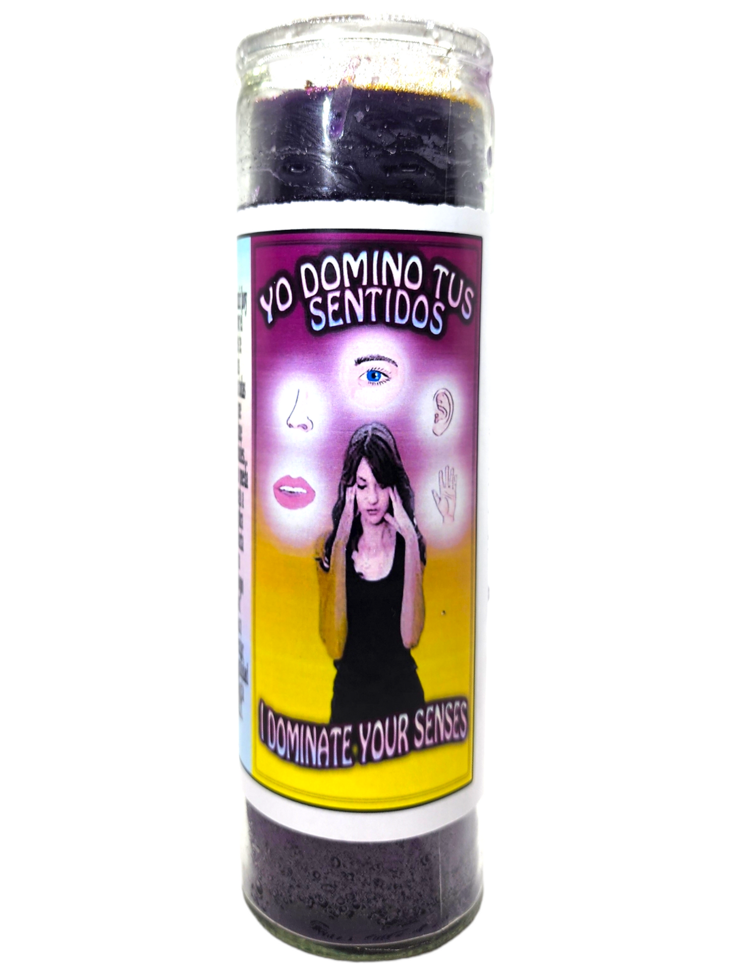 I DOMININATE YOUR SENSES Candle prepared & fixed