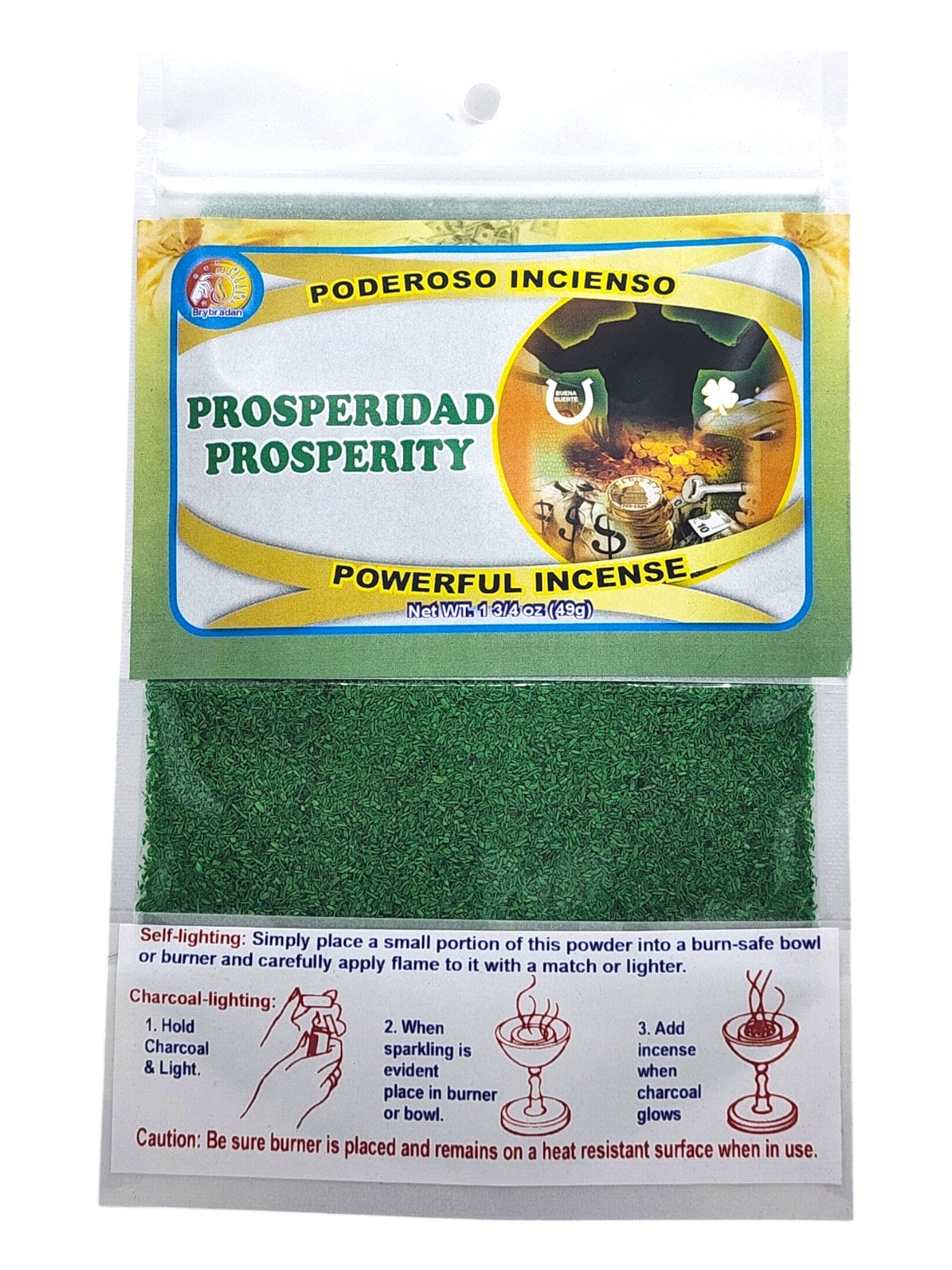 PROSPERITY-Incense powder 1.75oz – MagicK Space