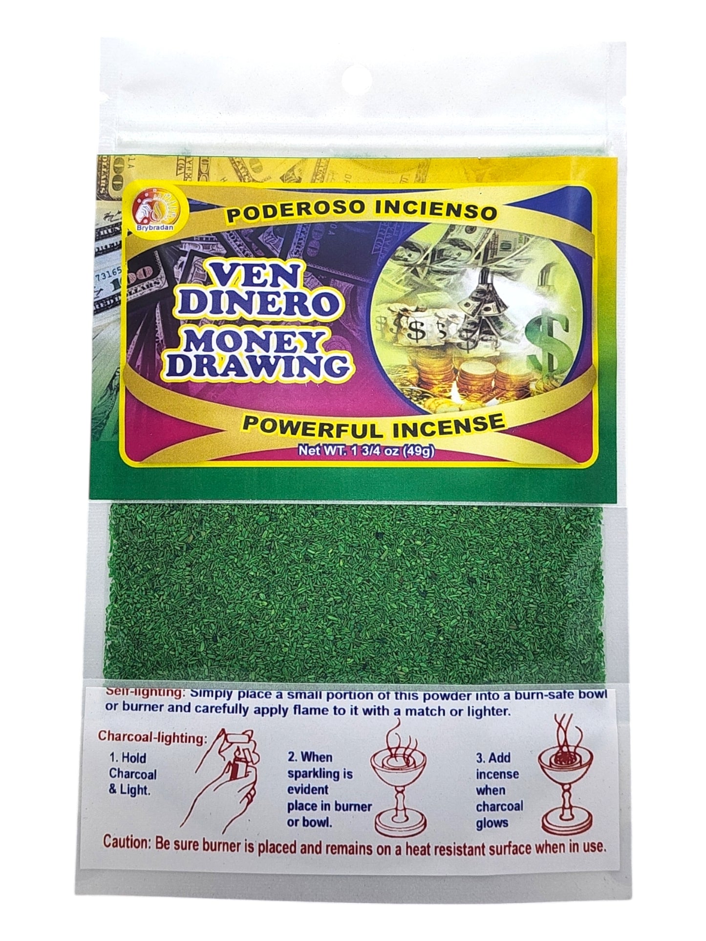 MONEY DRAWING-Incense powder 1.75oz