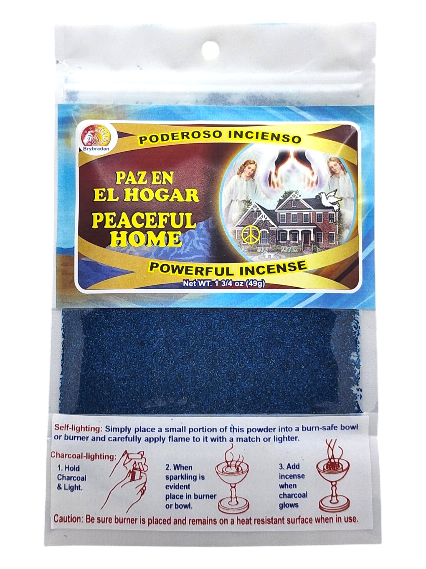 PEACEFUL HOME-Incense powder 1.75oz