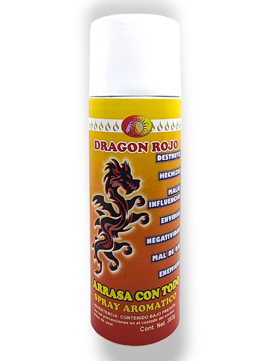 Destroy Everything Red Dragon Spray (Arrasa Con Todo)-Spiritual Intention Magick Spray 13.52 oz