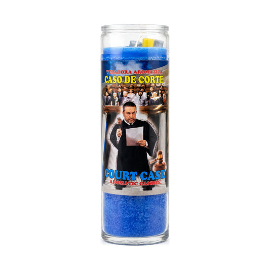 COURT CASE BLUE -Cocktail Fixed Candle