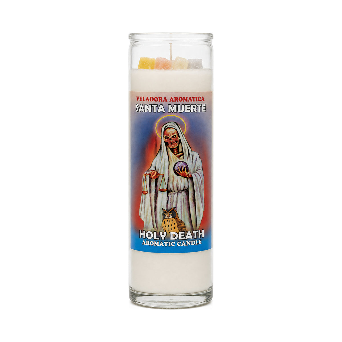 HOLY DEATH WHITE -Cocktail Fixed Candle