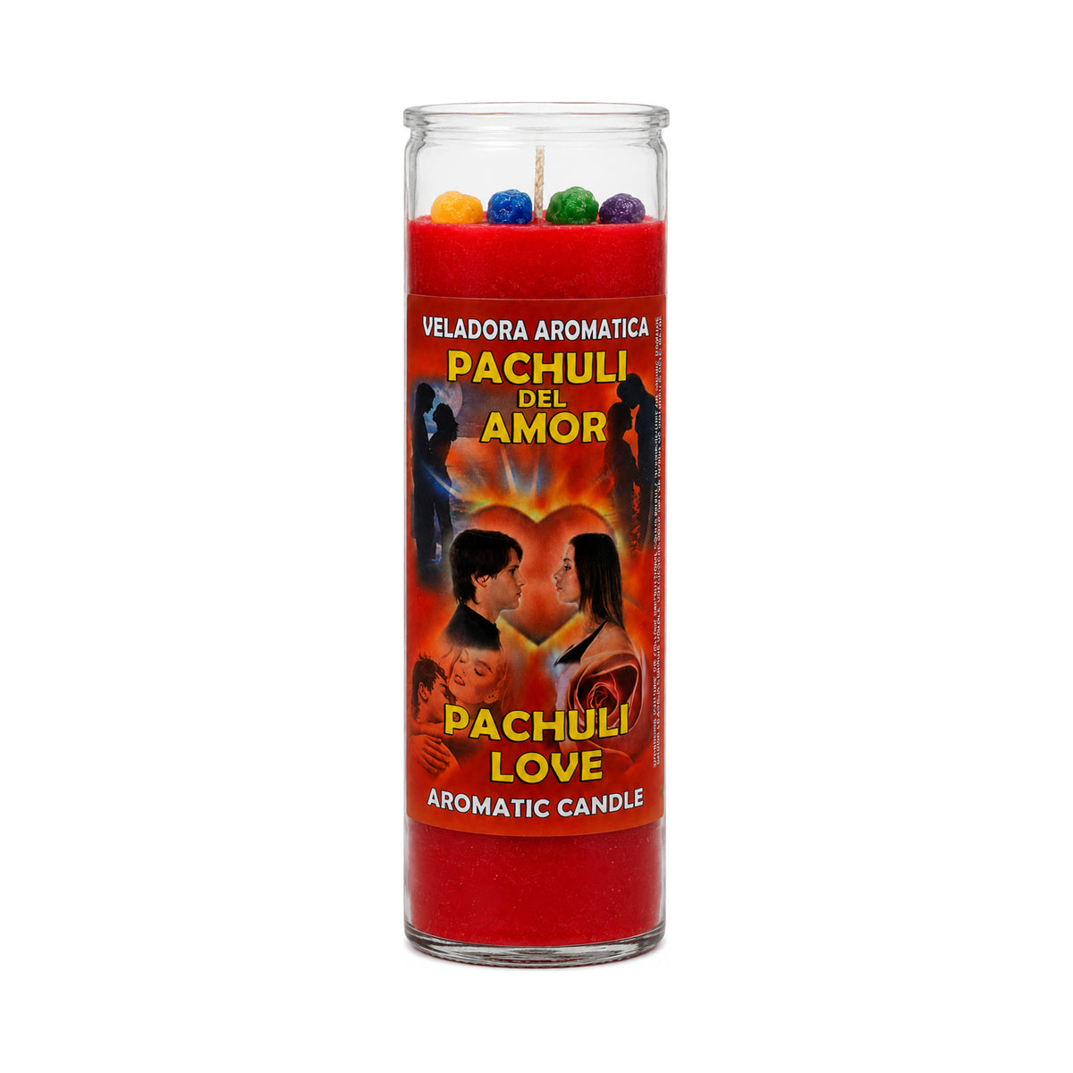 PATCHOULI LOVE RED-Cocktail Fixed Candle