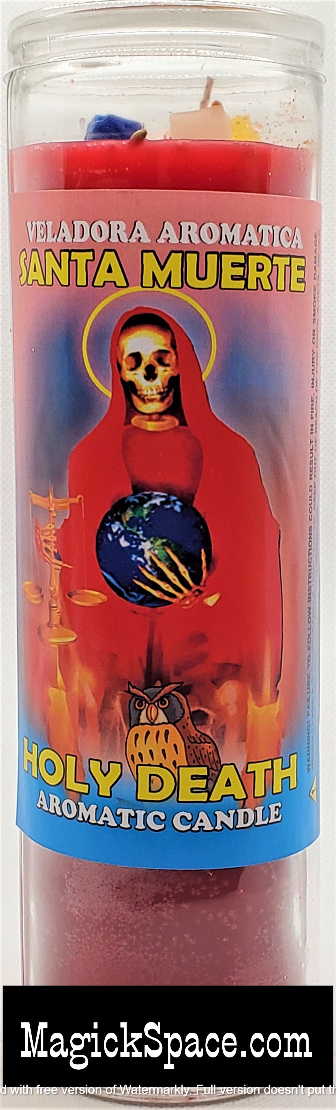 HOLY DEATH RED -Cocktail Fixed Candle