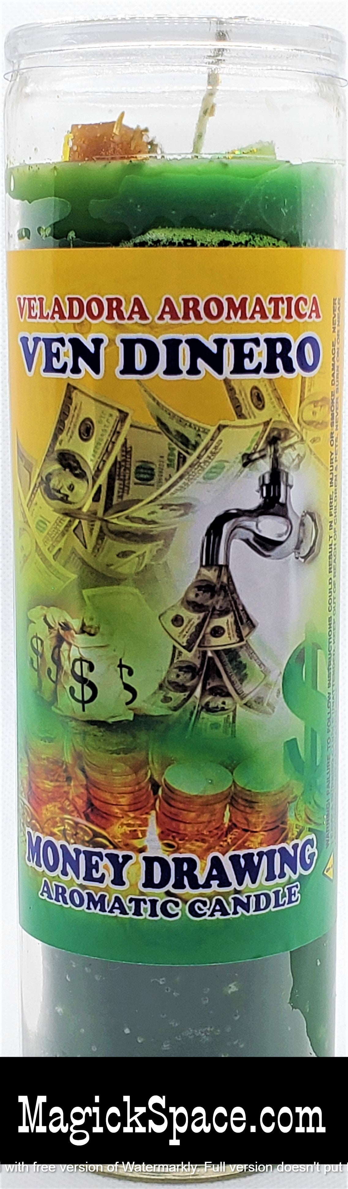 MONEY DRAWING -Cocktail Fixed Candle