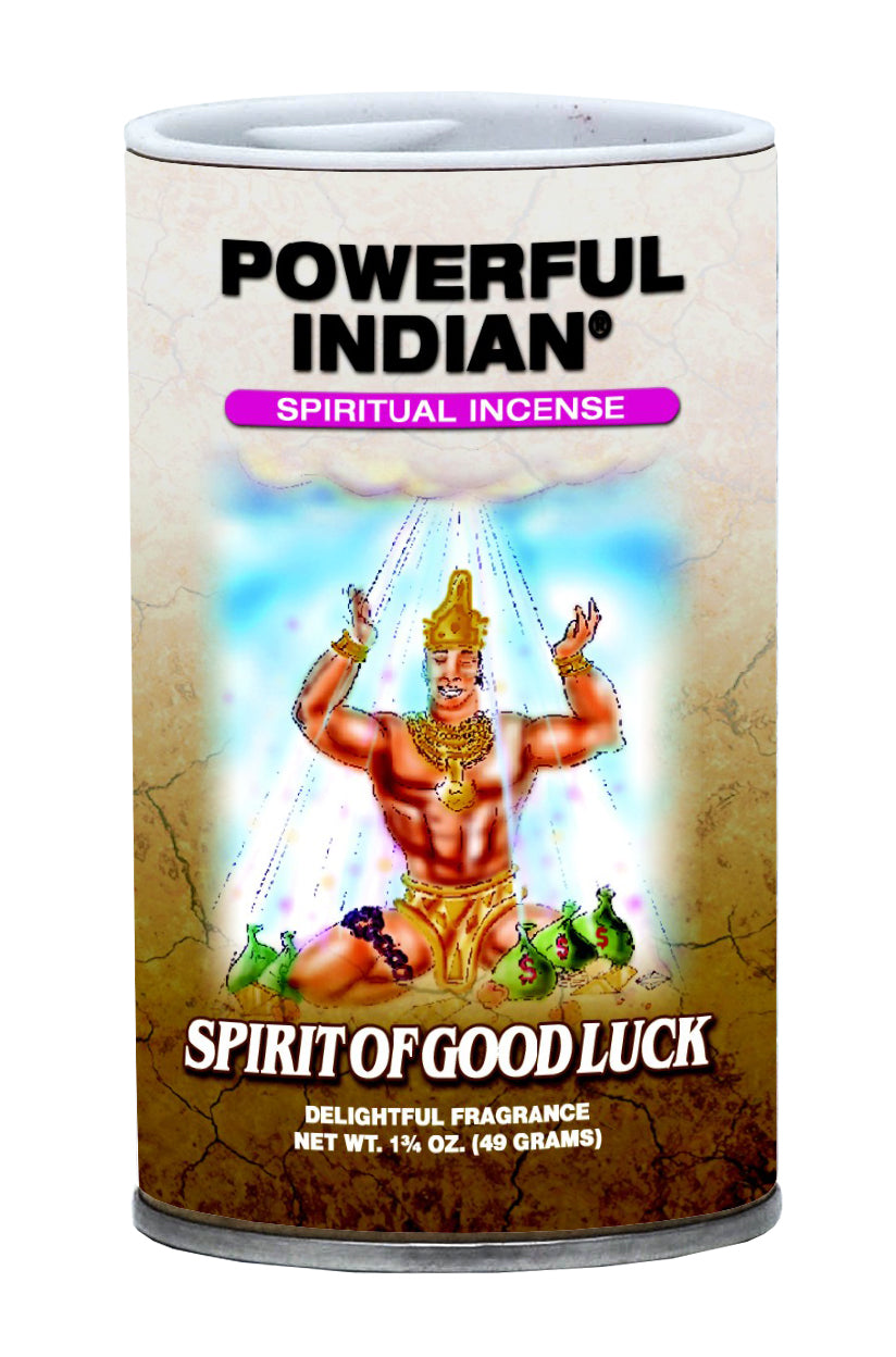 THE SPIRIT OF GOOD LUCK-Incense Powder 1.75oz