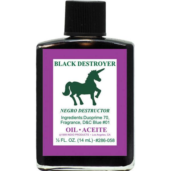 BLACK DESTROYER -SPIRITUAL MAGICK INDIO OIL