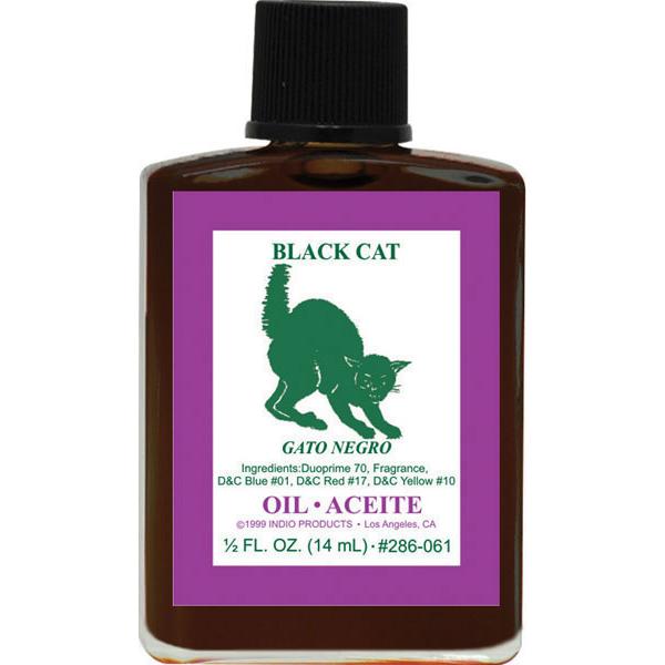 BLACK CAT -SPIRITUAL MAGICK INDIO OIL