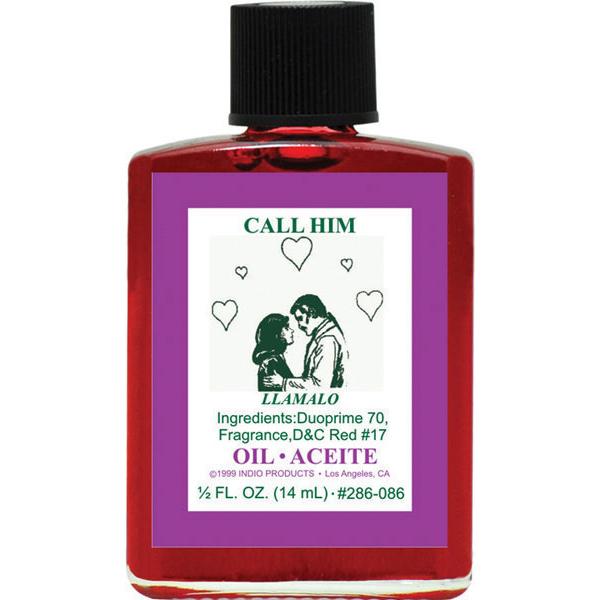 CALL HIM -SPIRITUAL MAGICK INDIO OIL