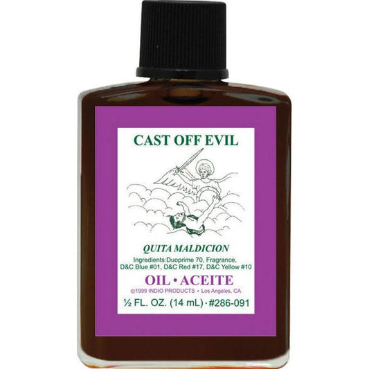 CAST OFF EVIL -SPIRITUAL MAGICK INDIO OIL