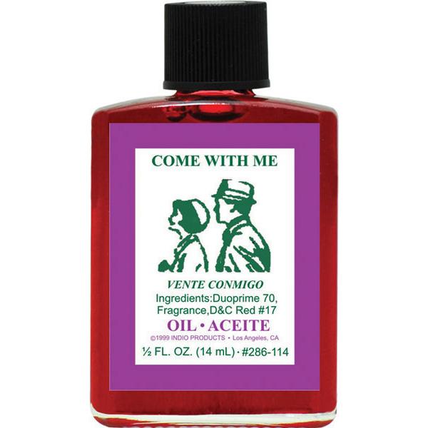 COME WITH ME -SPIRITUAL MAGICK INDIO OIL