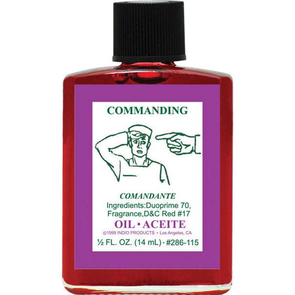 COMMANDING -SPIRITUAL MAGICK INDIO OIL