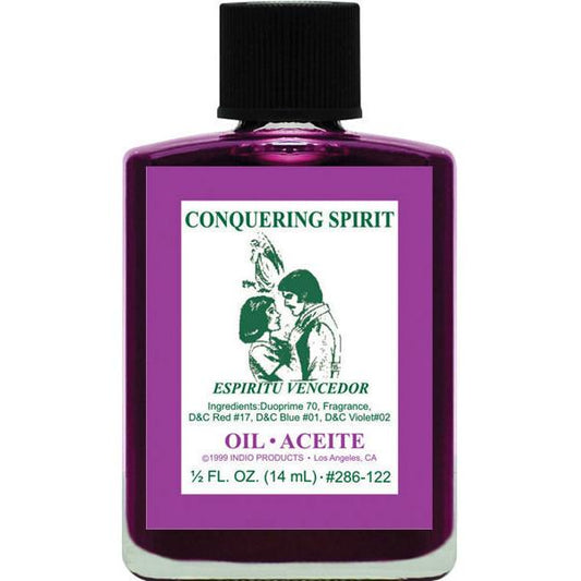 CONQUERING SPIRIT -SPIRITUAL MAGICK INDIO OIL