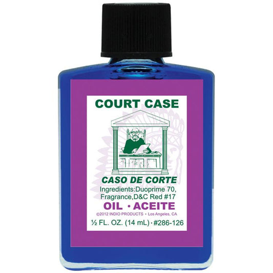 COURT CASE -SPIRITUAL MAGICK INDIO OIL