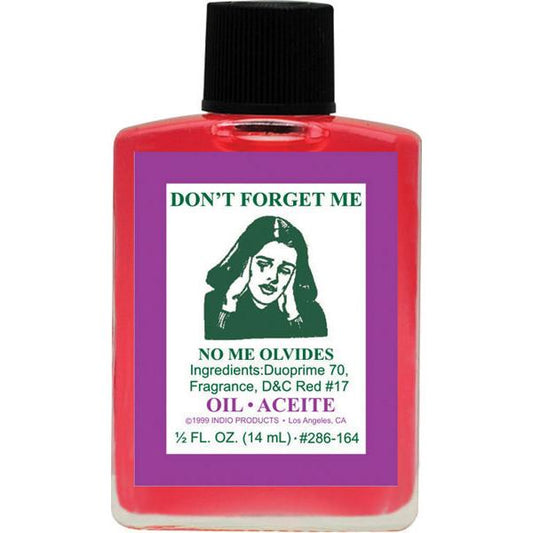 DON'T FORGET ME -SPIRITUAL MAGICK INDIO OIL