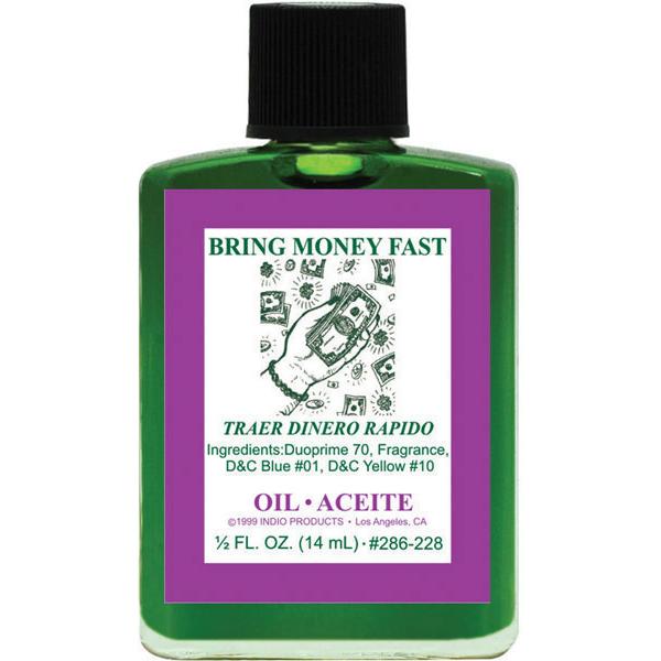 BRING MONEY FAST -SPIRITUAL MAGICK INDIO OIL