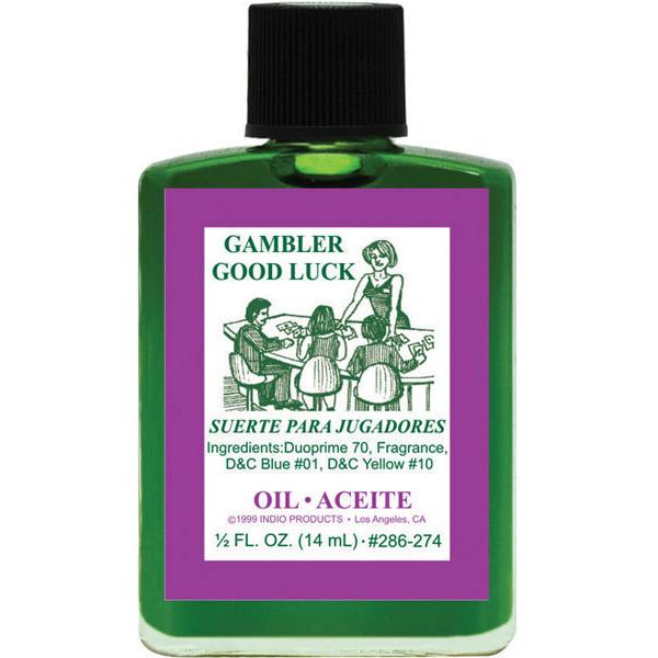 GAMBLER'S GOOD LUCK-SPIRITUAL MAGICK INDIO OIL