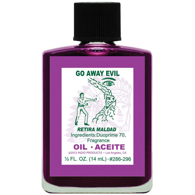 GO AWAY EVIL -SPIRITUAL MAGICK INDIO OIL