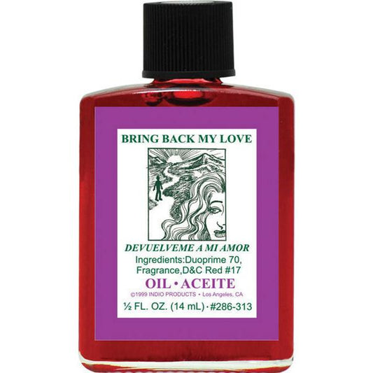 BRING BACK LOVE -SPIRITUAL MAGICK INDIO OIL