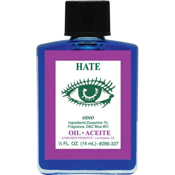 HATE -SPIRITUAL MAGICK INDIO OIL