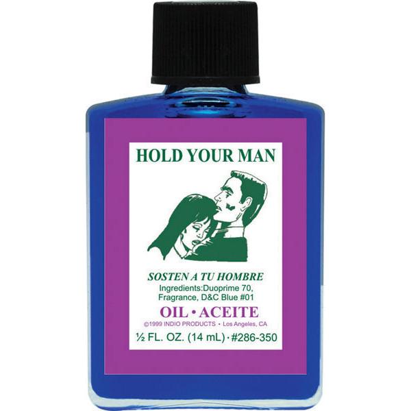 HOLD YOUR MAN -SPIRITUAL MAGICK INDIO OIL