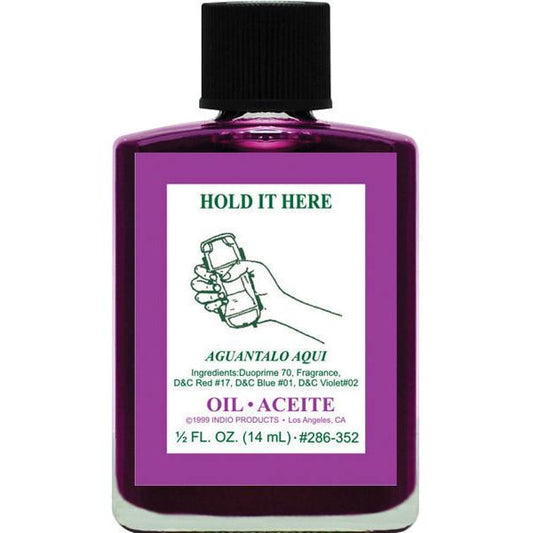 HOLD IT HERE -SPIRITUAL MAGICK INDIO OIL