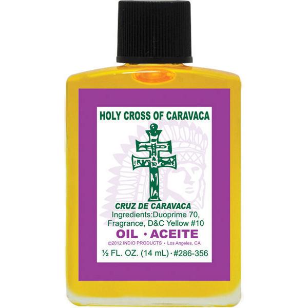 HOLY CROSS CARAVACA-SPIRITUAL MAGICK INDIO OIL