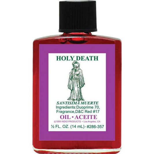 HOLY DEATH -SPIRITUAL MAGICK INDIO OIL