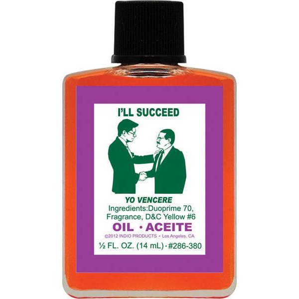 I'LL SUCCEED -SPIRITUAL MAGICK INDIO OIL